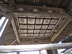 神楽殿の天井